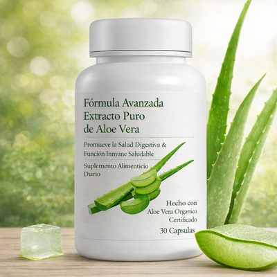 Cápsulas de Aloe Vera