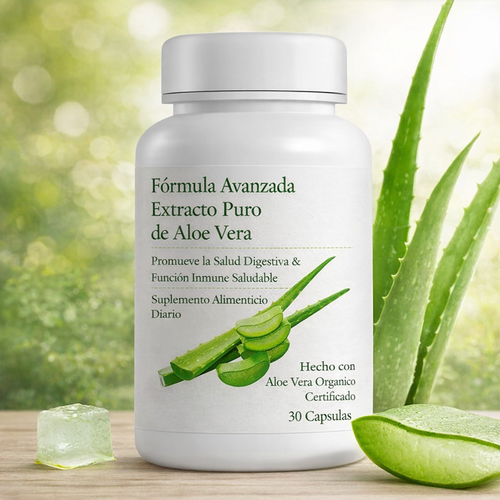 Cápsulas de Aloe Vera