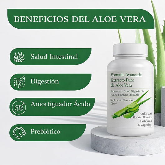 Cápsulas de Aloe Vera