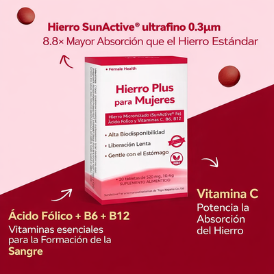 Hierro Plus para Mujeres