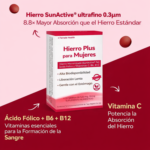 Hierro Plus para Mujeres